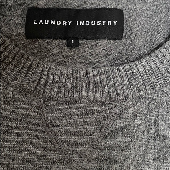 Crew neck wool blend sweater - Picture 4 of 5